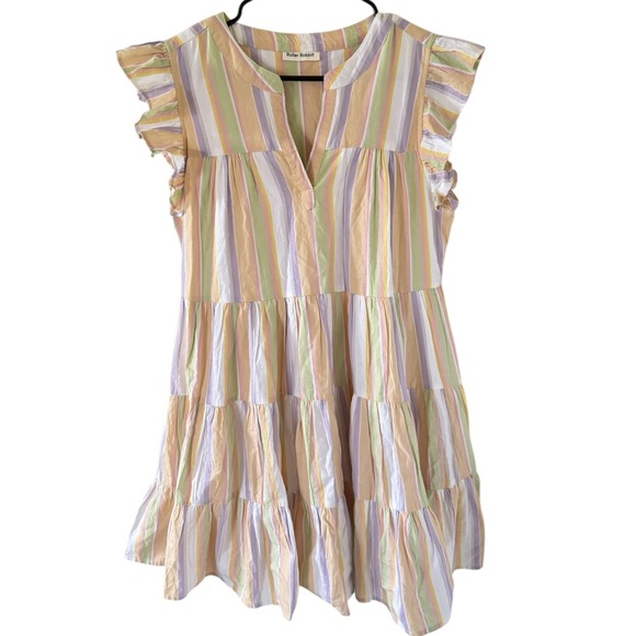 Roller Rabbit Darrell Stripe Pippa Dress - Picture 5 of 6